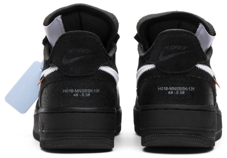 Off-White x Air Force 1 Low 'Black'