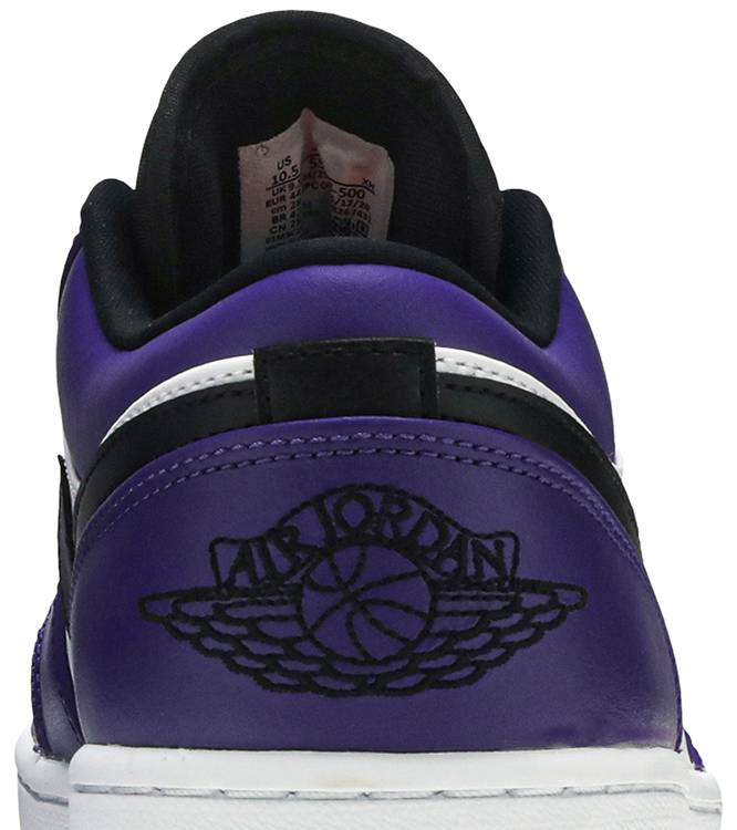 Air Jordan 1 Low 'Court Purple'