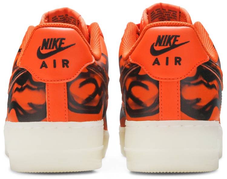 Air Force 1 Low 'Orange Skeleton'