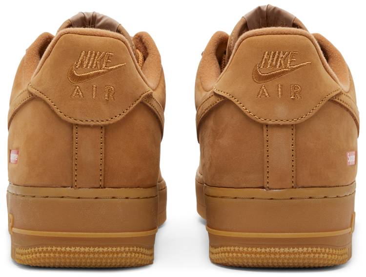 Supreme x Air Force 1 Low SP 'Wheat'